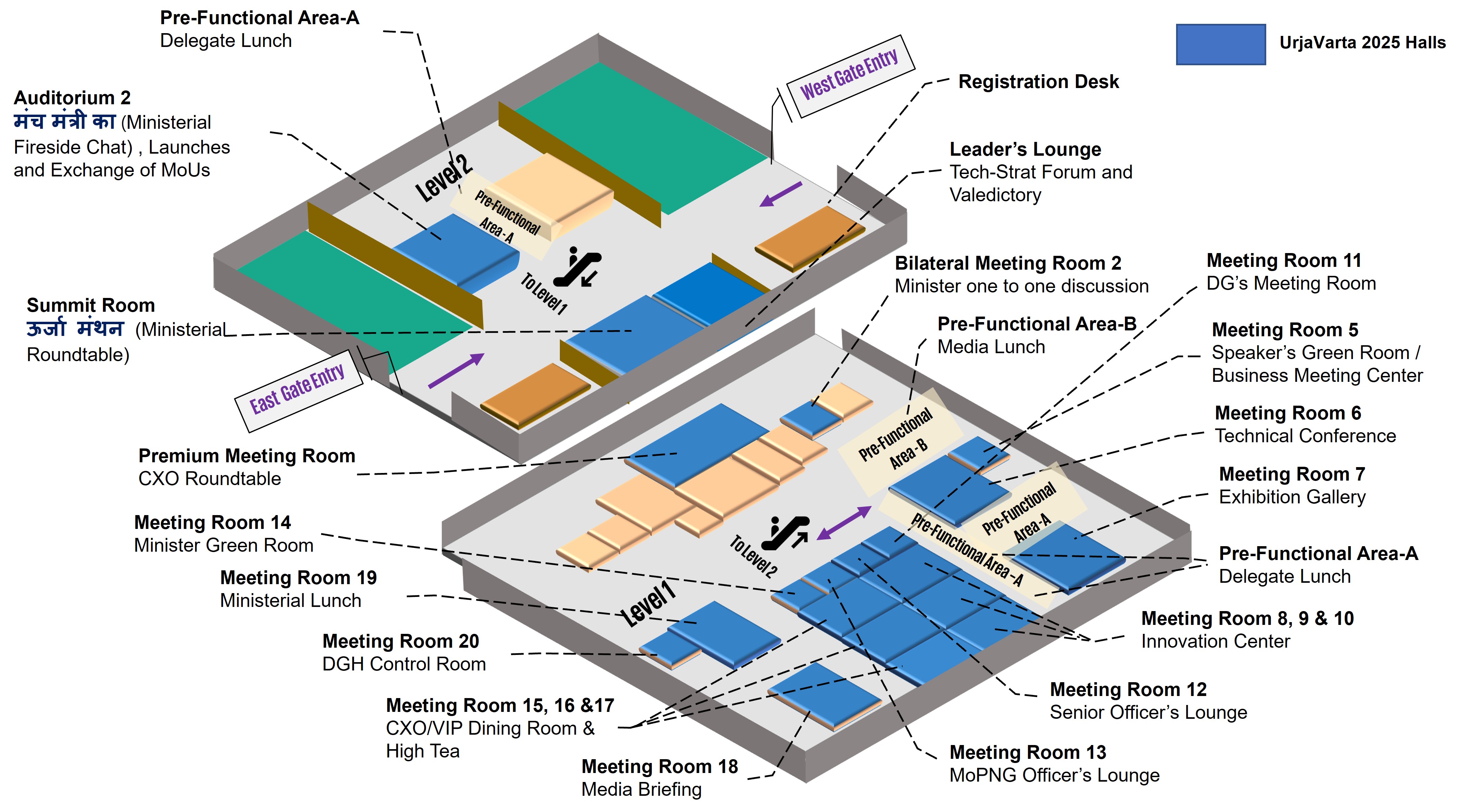 UrjaVarta 2025 Layout Plan
